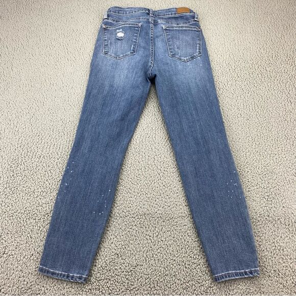 Judy Blue Women's Shredding Up My Life Distressed Relaxed Fit Jeans | Size: 27 - Picture 4 of 14